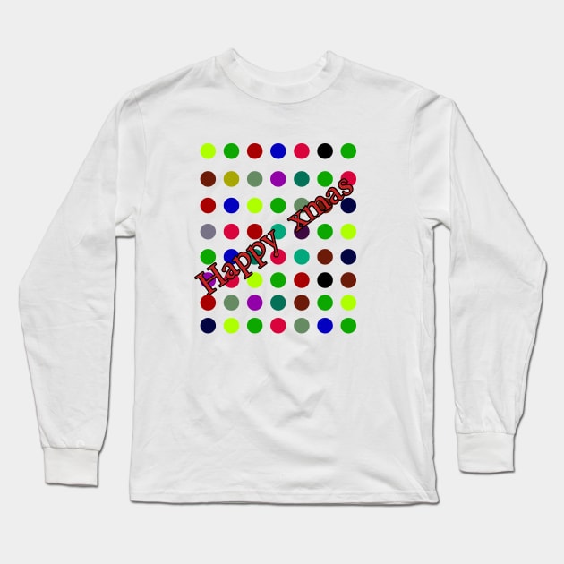 Happy xmas Long Sleeve T-Shirt by sarahnash